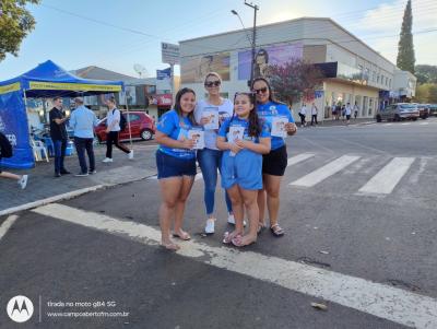 Associação Colibri realizou nesta terça-feira pedágio de conscientização do Espectro Autista