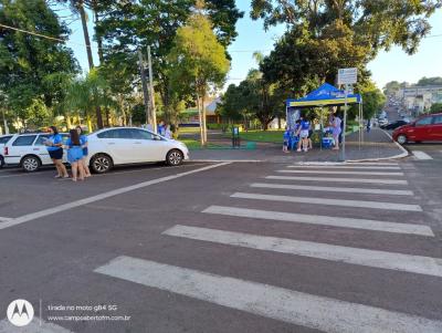 Associação Colibri realizou nesta terça-feira pedágio de conscientização do Espectro Autista