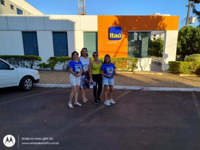 Associação Colibri realizou nesta terça-feira pedágio de conscientização do Espectro Autista