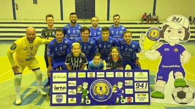 Atual Campeão da Copa Garotinho de Futsal Masculino Livre estréia com vitória 