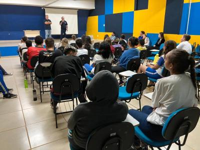 Turma da Tarde do Centro da Juventude participou da abertura do Projeto Jovens Comunicadores