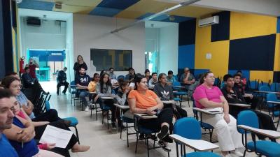 Turma da Tarde do Centro da Juventude participou da abertura do Projeto Jovens Comunicadores