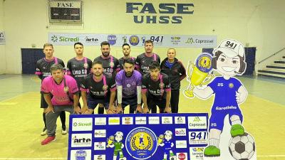 Encerrada a 1Âª rodada da 1Âª fase da Copa Garotinho de Futsal 2024 Masculino Livre