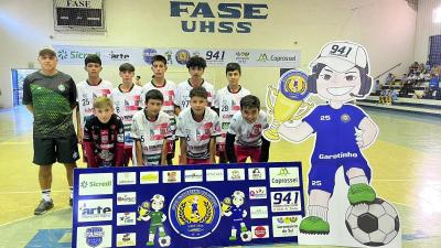 Confira os resultados do final de semana da Copa Garotinho de Futsal Bases