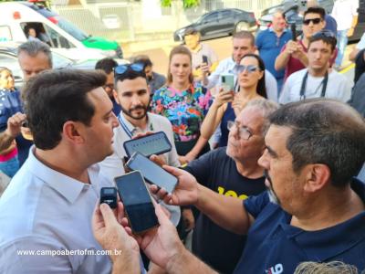 Governador Ratinho Junior participou da inauguração da APAE em Nova Laranjeiras