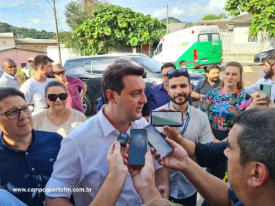 Governador Ratinho Junior participou da inauguração da APAE em Nova Laranjeiras