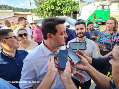 Governador Ratinho Junior participou da inauguração da APAE em Nova Laranjeiras