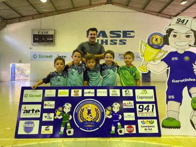 Copa Garotinho de Futsal define os primeiros classificados do Sub 7 e Sub 9