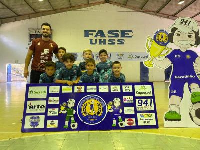 Copa Garotinho de Futsal define os primeiros classificados do Sub 7 e Sub 9