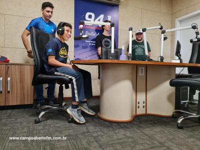 Etapa das visitas a Campo Aberto FM do Projeto Jovens Comunicadores foi concluÃ­da nesta segunda (29)