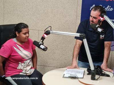 Etapa das visitas a Campo Aberto FM do Projeto Jovens Comunicadores foi concluída nesta segunda (29)