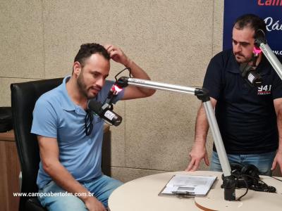 Etapa das visitas a Campo Aberto FM do Projeto Jovens Comunicadores foi concluÃ­da nesta segunda (29)