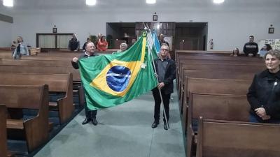 Missa de AÃ§Ã£o de GraÃ§as marcou a abertura da extensa programaÃ§Ã£o de aniversÃ¡rio dos 34 anos de Nova Laranjeiras
