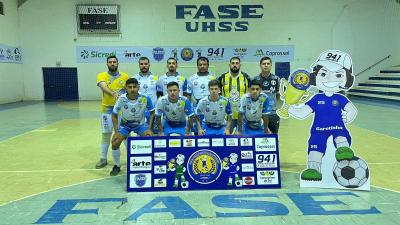 ComeÃ§ou a Ãºltima rodada da 1Âª fase da Copa Garotinho de Futsal Masculino Livre
