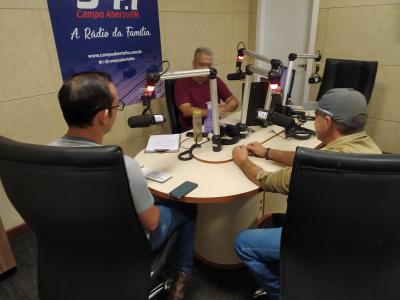 ComissÃ£o organizadora da Festa em louvor a SÃ£o Pedro esteve na Campo Aberto FM