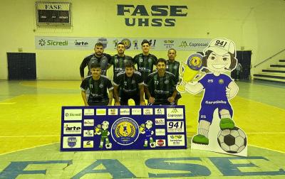 18 equipes ja se garantiram na prÃ³xima fase da Copa Garotinho de Futsal 