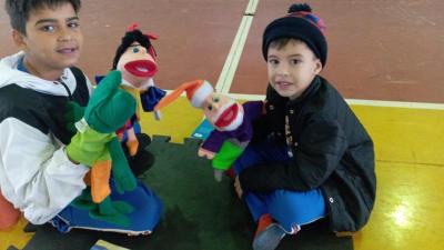 Projeto "Viajando na ImaginaÃ§Ã£o" Encanta Alunos na Escola Municipal Dr. LeocÃ¡dio JosÃ© Correia