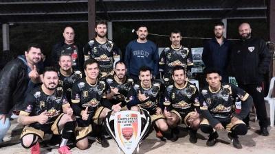 Confira os CampeÃµes do Futebol Sete no Recanto Esportivo em Laranjeiras do Sul 
