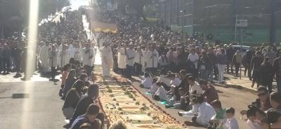 CelebraÃ§Ã£o de Corpus Christi em Laranjeiras do Sul acontece na PraÃ§a JosÃ© Nogueira do Amaral