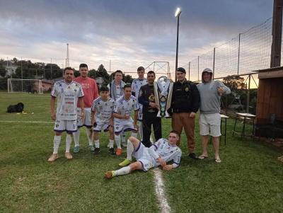 UniÃ£o Juventude conquista os titulos do Municipal de Futebol Sete em Porto Barreiro 
