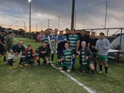 UniÃ£o Juventude conquista os titulos do Municipal de Futebol Sete em Porto Barreiro 