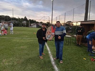 UniÃ£o Juventude conquista os titulos do Municipal de Futebol Sete em Porto Barreiro 