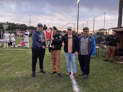 UniÃ£o Juventude conquista os titulos do Municipal de Futebol Sete em Porto Barreiro 