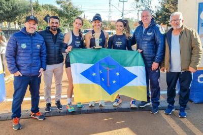 JarcanÂ´s 2024 - Laranjeiras do Sul conquista dois titulos no feminino: futebol sete e corrida rÃºstica