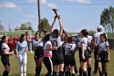 JarcanÂ´s 2024 - Laranjeiras do Sul conquista dois titulos no feminino: futebol sete e corrida rÃºstica