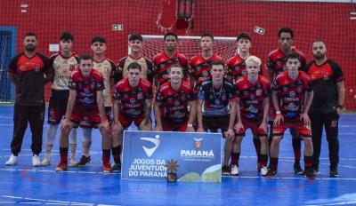 Futsal e Voleibol Masculino de Laranjeiras do Sul conquistam os Jogos da Juventude Fase Regional 