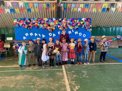 Grande Festa Junina no CAIC de Laranjeiras do Sul ReÃºne Comunidade em CelebraÃ§Ã£o Tradicional