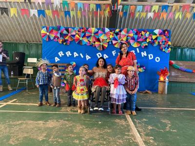 Grande Festa Junina no CAIC de Laranjeiras do Sul ReÃºne Comunidade em CelebraÃ§Ã£o Tradicional