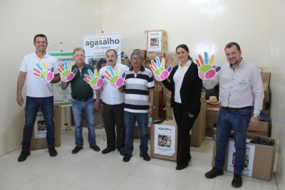 COPROSSEL - Campanha do Agasalho 2024 destina 4,6 mil peÃ§as e artigos de inverno a pessoas carentes 