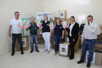 COPROSSEL - Campanha do Agasalho 2024 destina 4,6 mil peÃ§as e artigos de inverno a pessoas carentes 