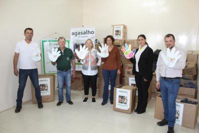 COPROSSEL - Campanha do Agasalho 2024 destina 4,6 mil peÃ§as e artigos de inverno a pessoas carentes 