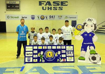 ComeÃ§aram os jogos eliminatorios da Copa Garotinho de Futsal Categorias de Base