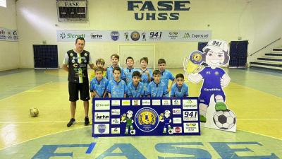 ComeÃ§aram os jogos eliminatorios da Copa Garotinho de Futsal Categorias de Base