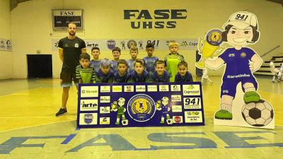 ComeÃ§aram os jogos eliminatorios da Copa Garotinho de Futsal Categorias de Base
