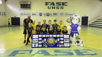 ComeÃ§aram os jogos eliminatorios da Copa Garotinho de Futsal Categorias de Base