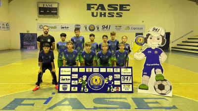 ComeÃ§aram os jogos eliminatorios da Copa Garotinho de Futsal Categorias de Base