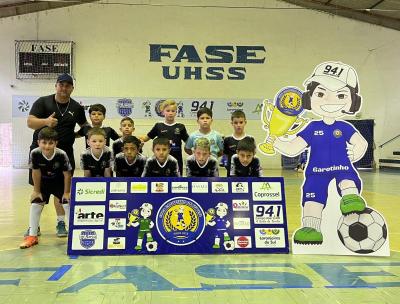 ComeÃ§aram os jogos eliminatorios da Copa Garotinho de Futsal Categorias de Base