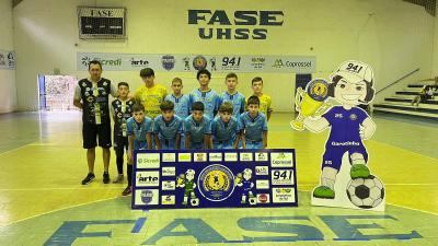 ComeÃ§aram os jogos eliminatorios da Copa Garotinho de Futsal Categorias de Base
