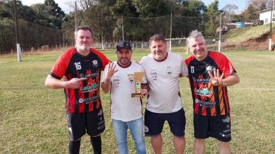 Futebol Sete 35+ de Laranjeiras do Sul Ã© Tetra CampeÃ£o dos JarcanÂ´s 