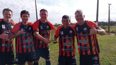 Futebol Sete 35+ de Laranjeiras do Sul Ã© Tetra CampeÃ£o dos JarcanÂ´s 