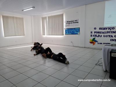 Secretaria de AssistÃªncia Social em parceria com a Acils, realizou palestra sobre o Combate ao Trabalho Infantil