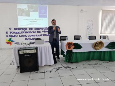 Secretaria de AssistÃªncia Social em parceria com a Acils, realizou palestra sobre o Combate ao Trabalho Infantil