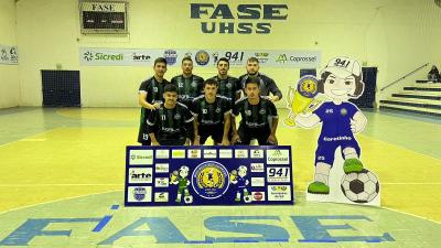 ComeÃ§ou a fase Oitavas de Final da Copa Garotinho de Futsal Livre 