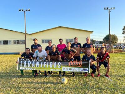 ComeÃ§ou a Copa Cidade Laranjeiras AABB de Futebol Sete