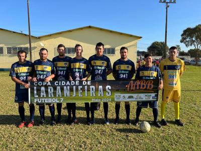 ComeÃ§ou a Copa Cidade Laranjeiras AABB de Futebol Sete