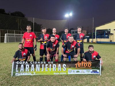 ComeÃ§ou a Copa Cidade Laranjeiras AABB de Futebol Sete